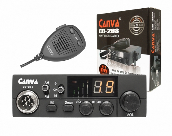 Radio CB Canva 268